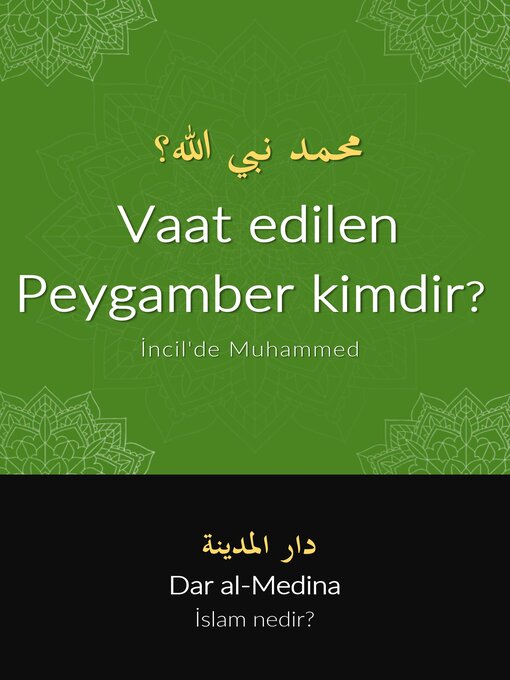 Title details for Vaat edilen Peygamber kimdir? by Dar al-Medina (Türkçe) - Available